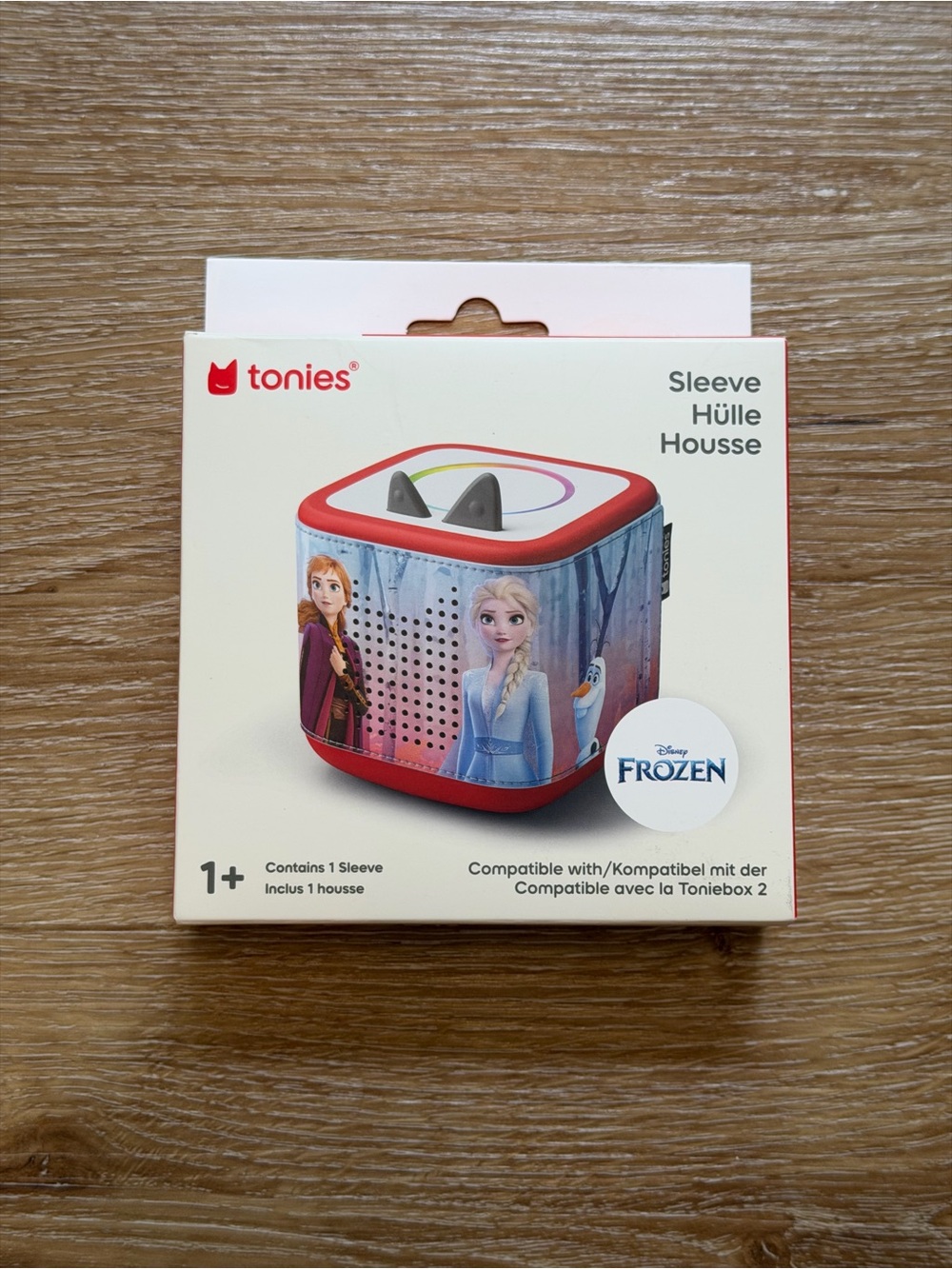 Tonies Disney Frozen Red and Blue Sleeve for Toniebox 2